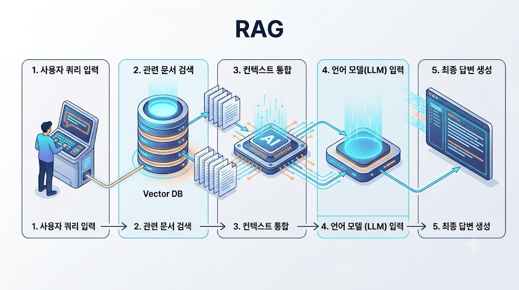 머신러닝 RAG 파이프라인 이미지
